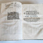 1708 CANON LAW by Jakob Wex antique PIGSKIN BOUND FOLIO in LATIN