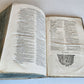 1708 CANON LAW by Jakob Wex antique PIGSKIN BOUND FOLIO in LATIN