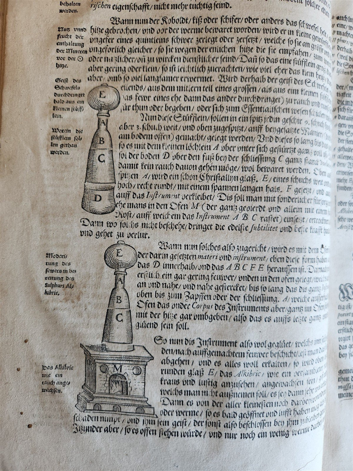 1583 ALCHEMY by L.Thurneisser Megale chymia vel magna Alchymia antique FOLIO 16c