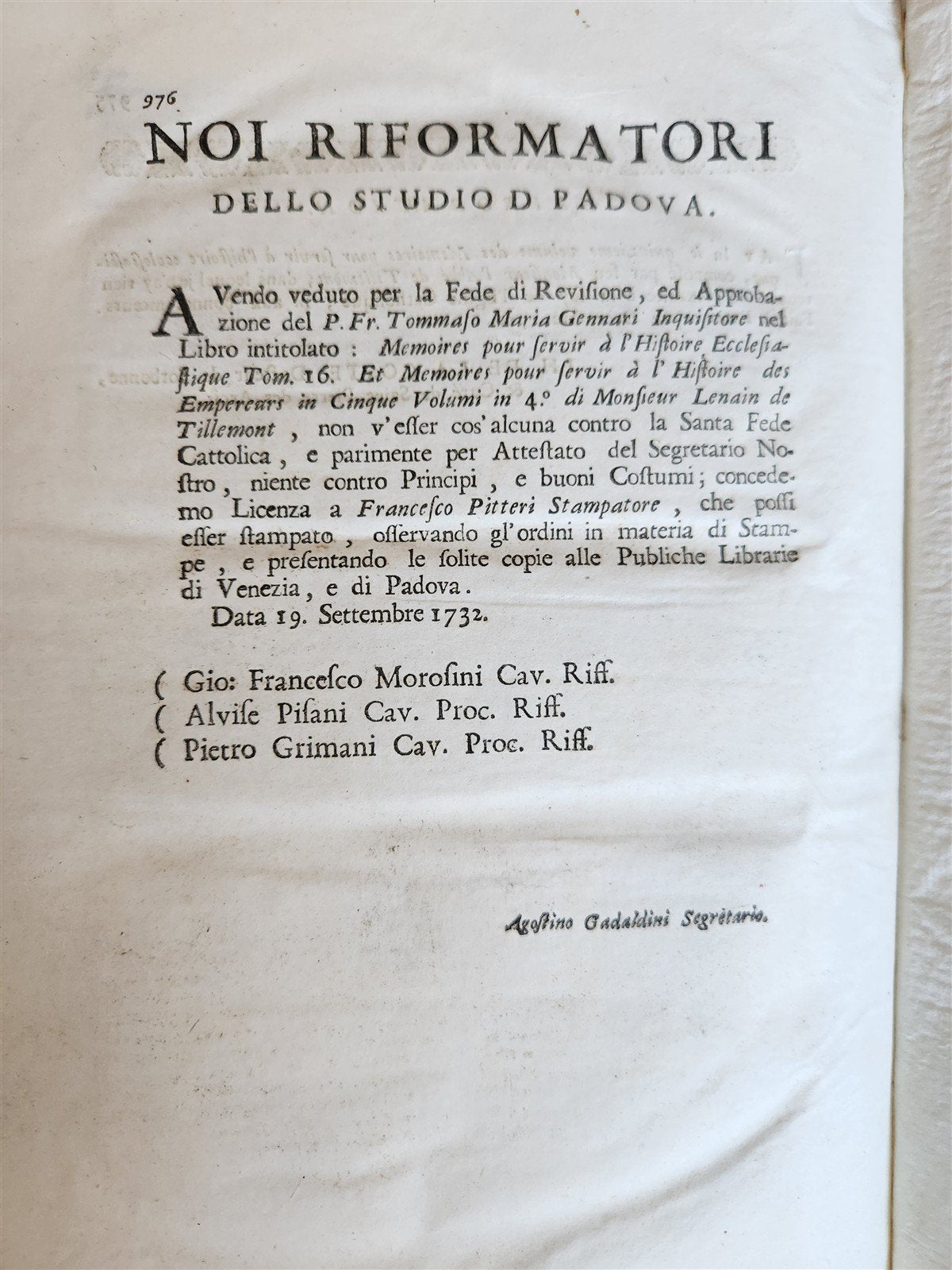 1732 ECCLESIASTICAL HISTORY 2 VELLUM BOUND VOLUMES antique