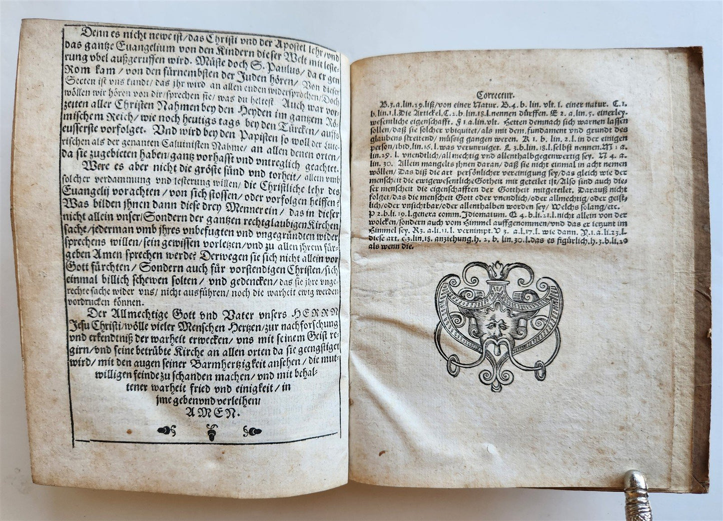 1584 THEOLOGY in GERMAN antique 16th CENTURY