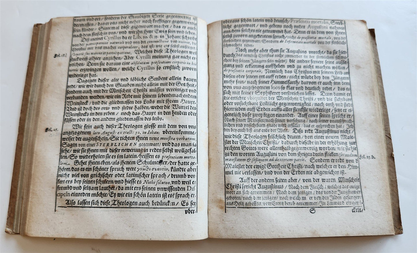 1584 THEOLOGY in GERMAN antique 16th CENTURY