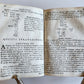 1737 ARITHMETIC TREATISE in ITALIAN antique Trattato aritmetico VELLUM BINDING