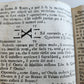 1737 ARITHMETIC TREATISE in ITALIAN antique Trattato aritmetico VELLUM BINDING