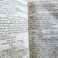 1737 ARITHMETIC TREATISE in ITALIAN antique Trattato aritmetico VELLUM BINDING