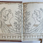 1895 BOOK of CHRISTMAS VERSE antique ILLUSTRATED by Walter Crane SIGNED BINDING