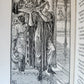 1895 BOOK of CHRISTMAS VERSE antique ILLUSTRATED by Walter Crane SIGNED BINDING