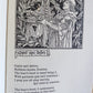 1895 BOOK of CHRISTMAS VERSE antique ILLUSTRATED by Walter Crane SIGNED BINDING