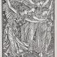 1895 BOOK of CHRISTMAS VERSE antique ILLUSTRATED by Walter Crane SIGNED BINDING