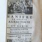 1745 ILLUSTRATED TREATISE on COPPER ENGRAVING antique DE LA MANIÈRE DE GRAVER