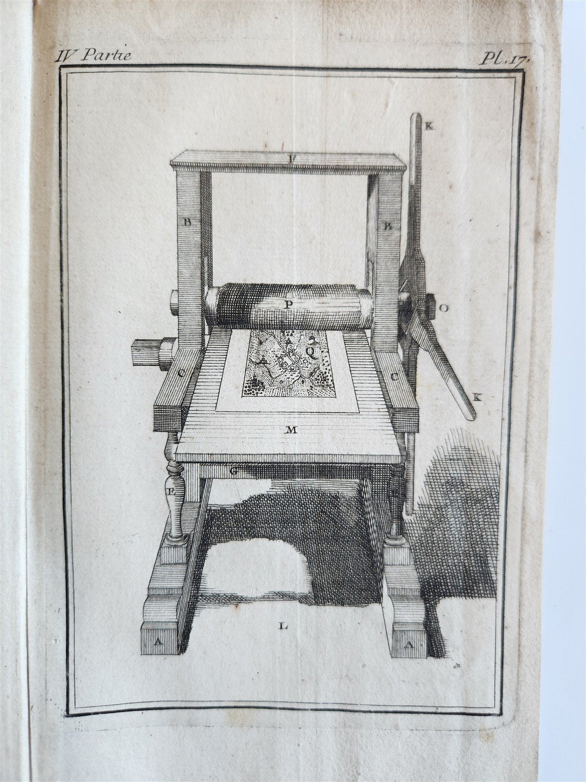 1745 ILLUSTRATED TREATISE on COPPER ENGRAVING antique DE LA MANIÈRE DE GRAVER