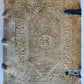 1597 SERMONS by Jesuit Ioannis Osorii antique HAND TOOLED PIGSKIN OVER WOOD