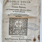 1597 SERMONS by Jesuit Ioannis Osorii antique HAND TOOLED PIGSKIN OVER WOOD