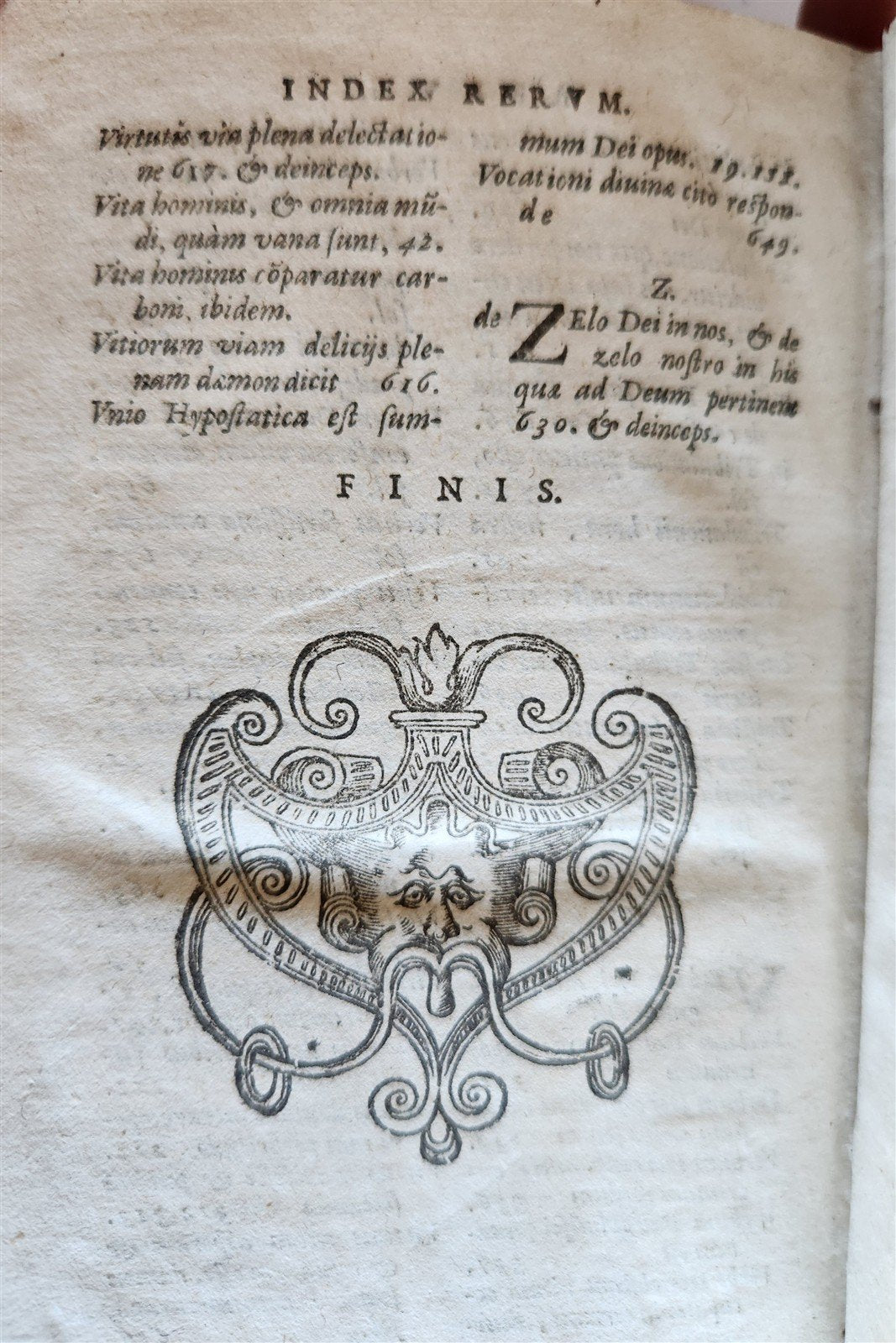 1597 SERMONS by Jesuit Ioannis Osorii antique HAND TOOLED PIGSKIN OVER WOOD