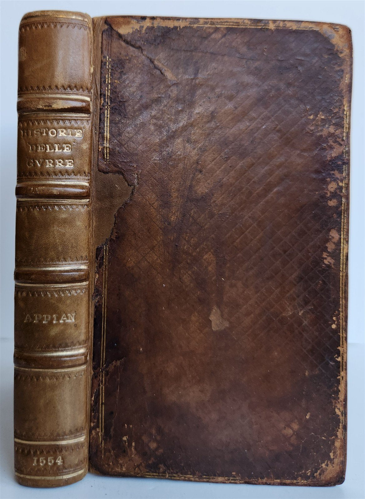 1554 ROMAN HISTORY by APPIAN antique 16th CENTURY DELLE GUERRE ESTERNE DE ROMANI