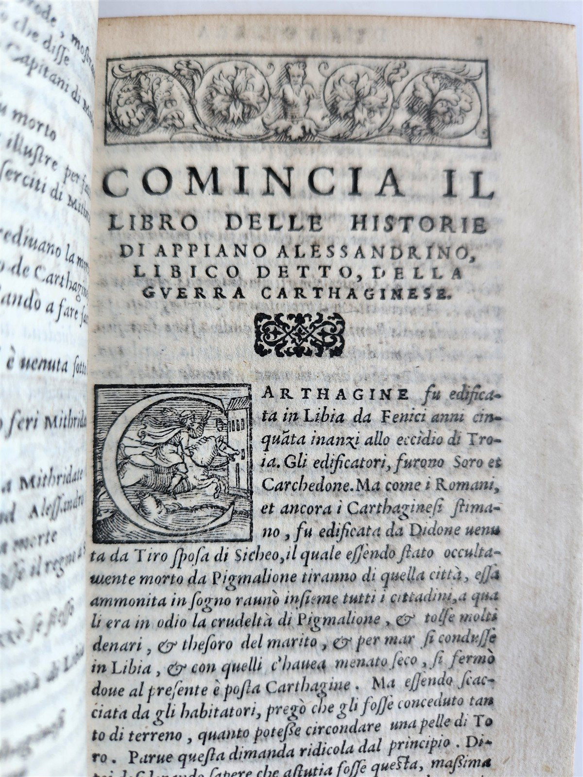 1554 ROMAN HISTORY by APPIAN antique 16th CENTURY DELLE GUERRE ESTERNE DE ROMANI