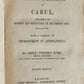 1843 MILITARY OPERATIONS at CABUL antique Journal of Imprisonment in Afghanistan