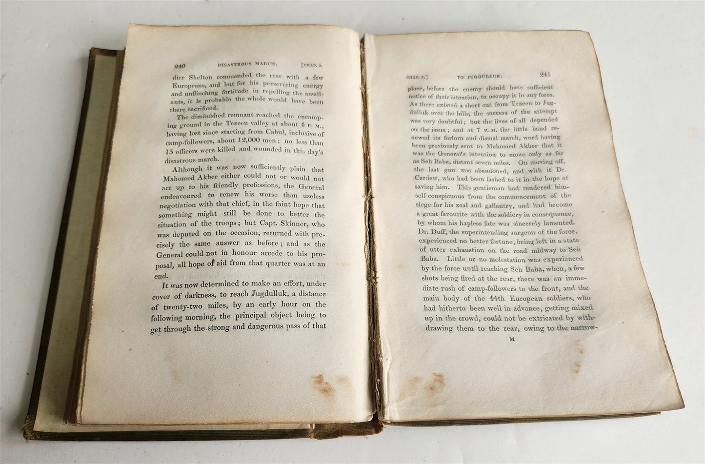 1843 MILITARY OPERATIONS at CABUL antique Journal of Imprisonment in Afghanistan