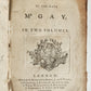 1757 FABLES of JOHN GAY antique in ENGLISH poetry