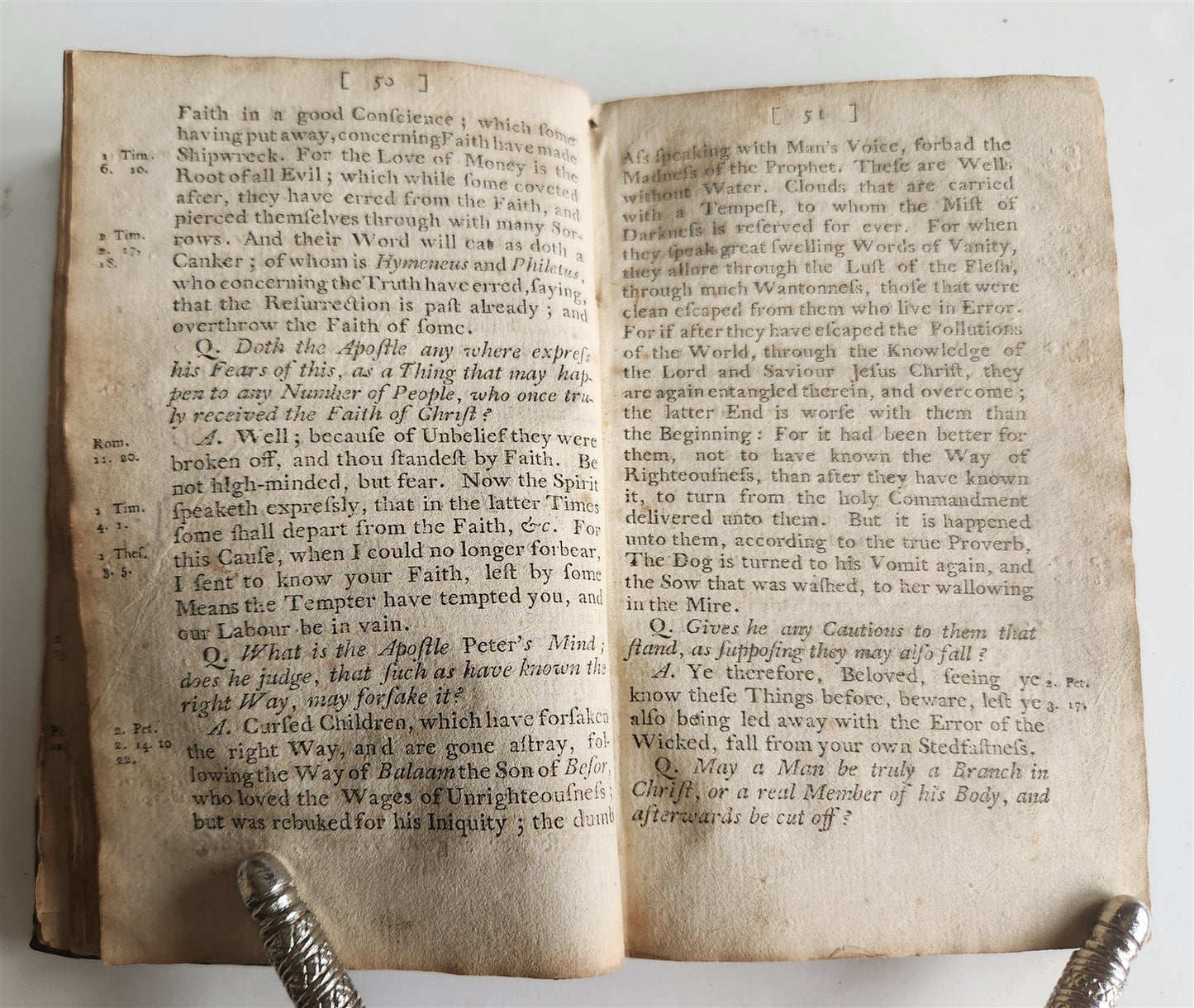 1788 catechism & confession of faith by R.Barclay antique AMERICANA Philadelphia