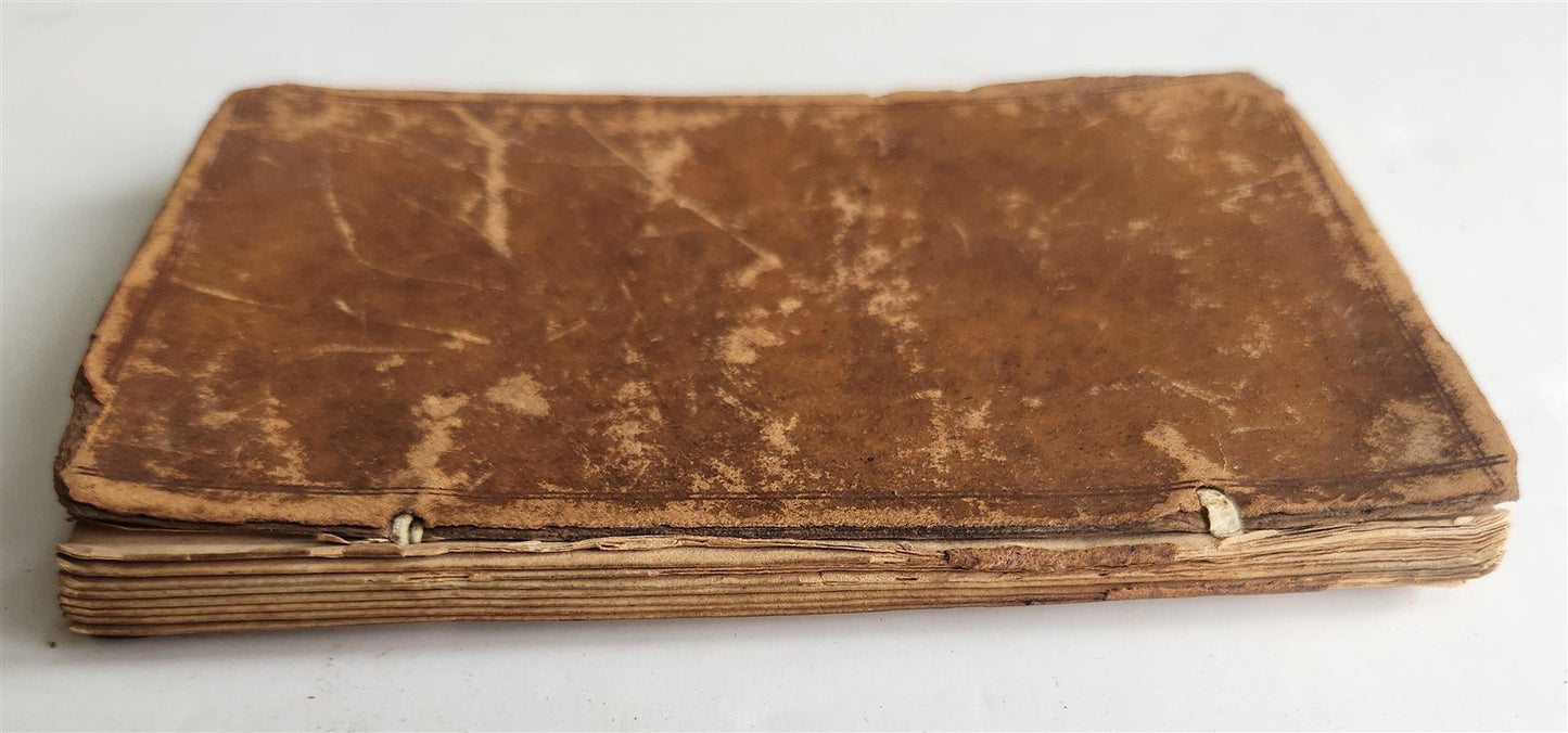1756 FORM of SOUND WORDS CATECHISM ANALIZED & EXPLAINED antique in ENGLISH