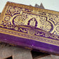 1900 OTTOMAN KORAN antique QURAN Turkish w/ WOODEN STAND & GILT SLIP CASE