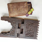 1900 OTTOMAN KORAN antique QURAN Turkish w/ WOODEN STAND & GILT SLIP CASE