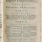 1749 Pharmacopoeia Complete English Dispensatory ANTIQUE by John Quincy