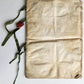 17th century MANUSCRIPT on VELLUM ANTIQUE LEGAL DOCUMENT in FRENCH 24 pages
