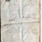 17th century MANUSCRIPT on VELLUM ANTIQUE LEGAL DOCUMENT in FRENCH 24 pages