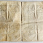 17th century MANUSCRIPT on VELLUM ANTIQUE LEGAL DOCUMENT in FRENCH 24 pages