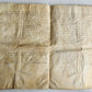 17th century MANUSCRIPT on VELLUM ANTIQUE LEGAL DOCUMENT in FRENCH 24 pages