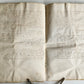 17th century MANUSCRIPT on VELLUM ANTIQUE LEGAL DOCUMENT in FRENCH 24 pages