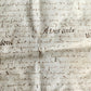 17th century MANUSCRIPT on VELLUM ANTIQUE LEGAL DOCUMENT in FRENCH 24 pages