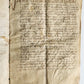 1617 MANUSCRIPT on VELLUM ANTIQUE LEGAL DOCUMENT in Spanish 24 pages