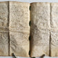 1617 MANUSCRIPT on VELLUM ANTIQUE LEGAL DOCUMENT in Spanish 24 pages