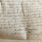 1737 MANUSCRIPT on VELLUM ANTIQUE LEGAL DOCUMENT in ENGLISH 18th CENTURY