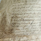 1737 MANUSCRIPT on VELLUM ANTIQUE LEGAL DOCUMENT in ENGLISH 18th CENTURY