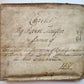 1737 MANUSCRIPT on VELLUM ANTIQUE LEGAL DOCUMENT in ENGLISH 18th CENTURY