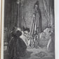 1869 DON QUIXOTE by CERVANTES antique GUSTAVE DORE ILLUSTRATED FOLIO in GERMAN