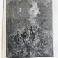 1869 DON QUIXOTE by CERVANTES antique GUSTAVE DORE ILLUSTRATED FOLIO in GERMAN