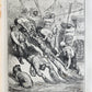 1869 DON QUIXOTE by CERVANTES antique GUSTAVE DORE ILLUSTRATED FOLIO in GERMAN