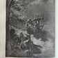 1869 DON QUIXOTE by CERVANTES antique GUSTAVE DORE ILLUSTRATED FOLIO in GERMAN