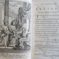 1751 WORKS of ALEXANDER POPE antique 7 VOLUMES in ENGLISH illustrated