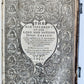 1640 BIBLE in ENGLISH by ROBERT BARKER antique ORIGINAL BINDING w/ CLASPS KJV