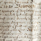 1680 17th CENTURY MANUSCRIPT on VELLUM ANTIQUE BRITISH LEGAL DOCUMENT in ENGLISH