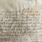 1665 17th CENTURY MANUSCRIPT on VELLUM ANTIQUE BRITISH LEGAL DOCUMENT in ENGLISH