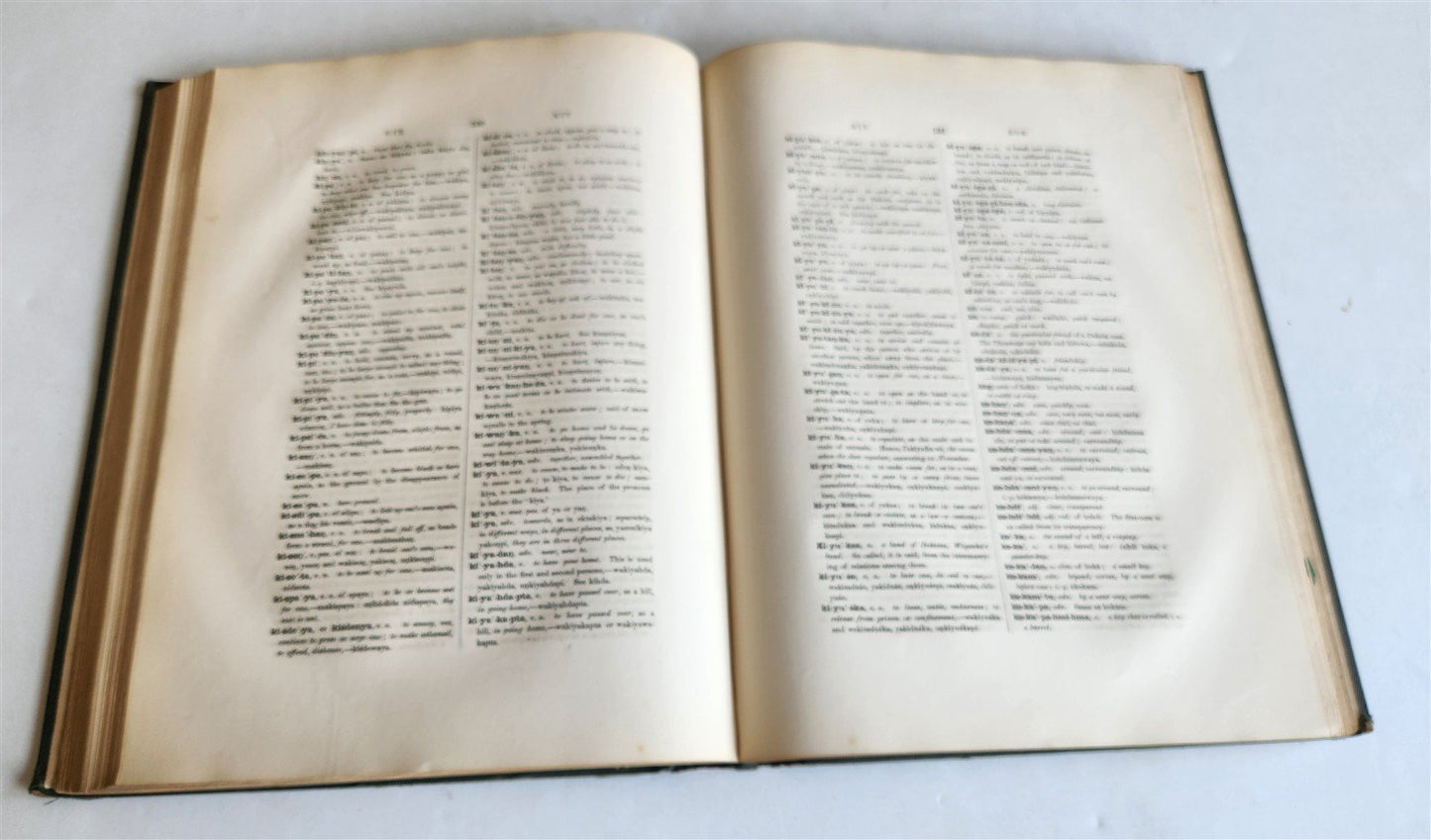 1852 GRAMMAR & DICTIONARY of DAKOTA LANGUAGE antique AMERICANA