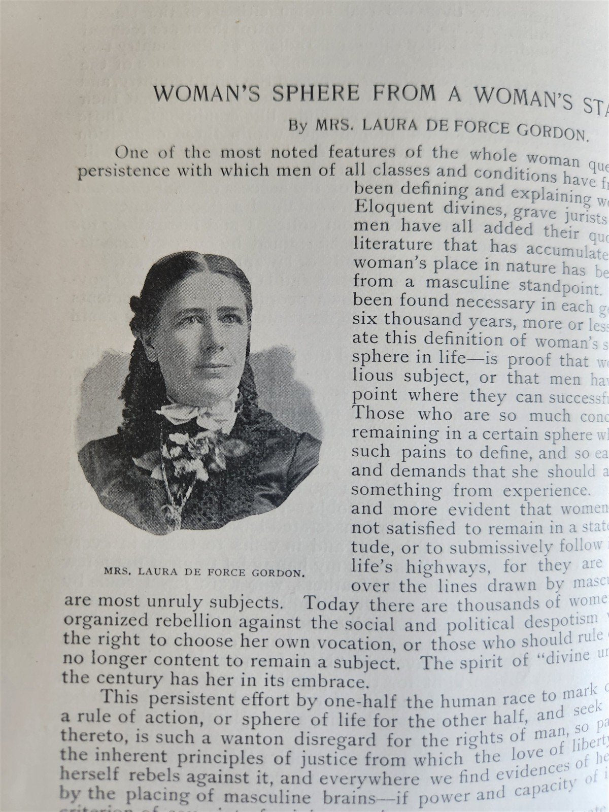 1894 Congress of Women World's Columbian Exposition ANTIQUE Americana