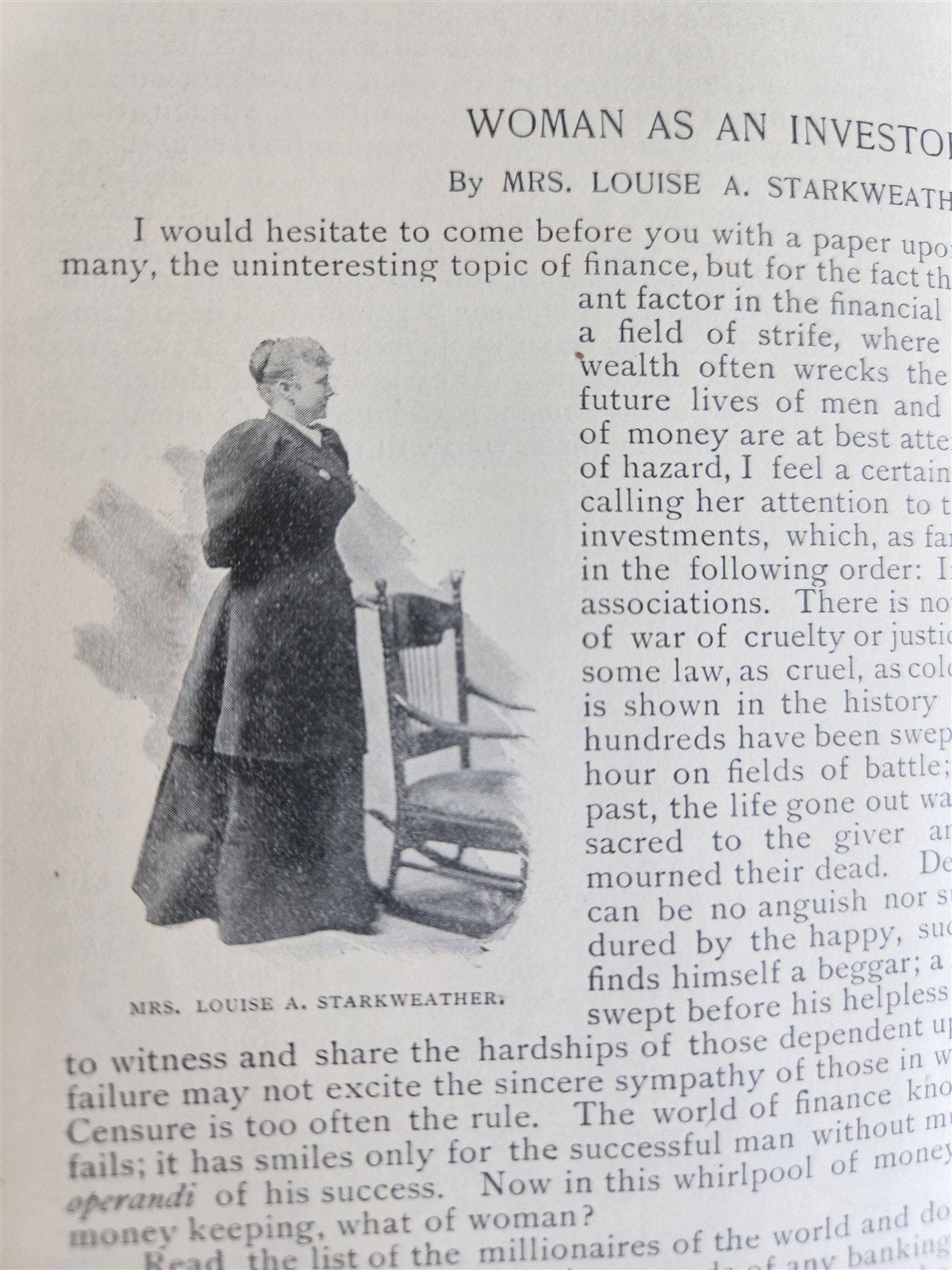 1894 Congress of Women World's Columbian Exposition ANTIQUE Americana